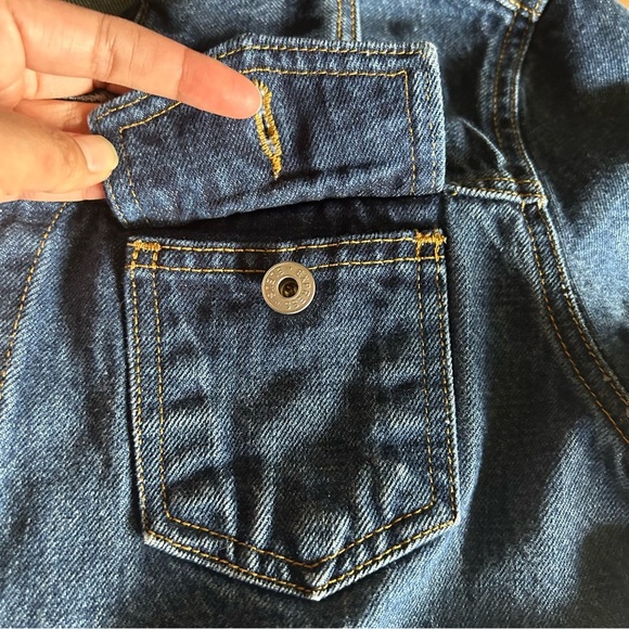 Vintage Express Bleus Denim Jean Jacket Sm/M - Picture 5 of 9